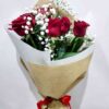 ''Endless attraction'', bouquet of 7 red roses