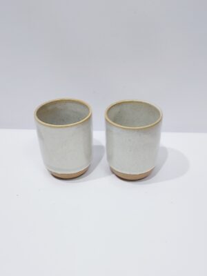 Vintage ceramic caspo, dimension φ8×10 height for an indoor plant